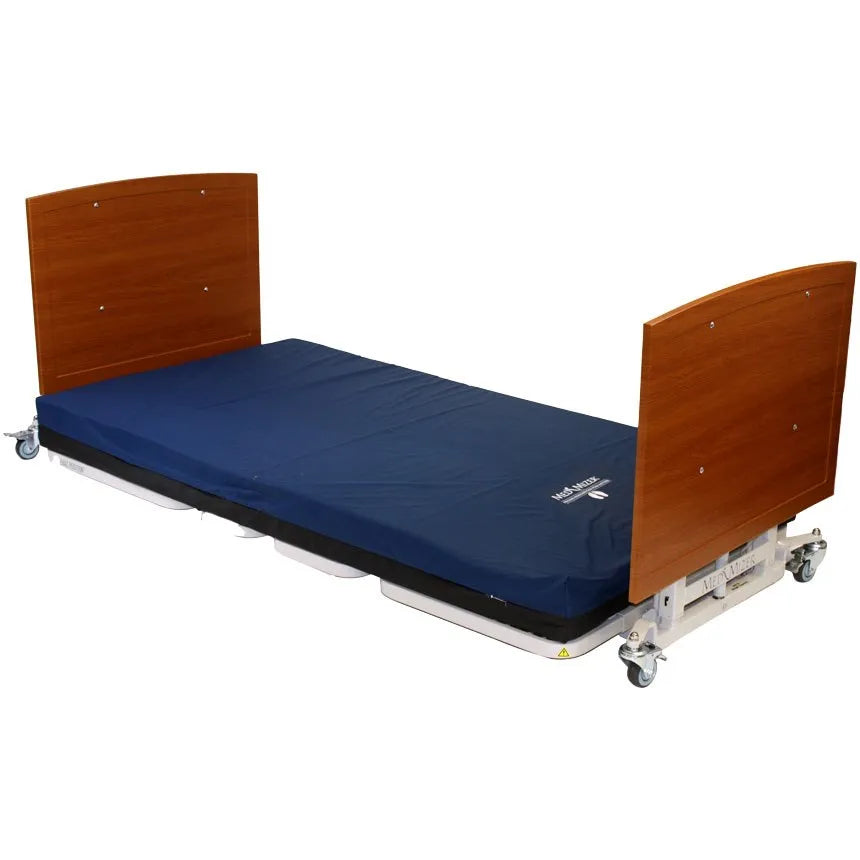Med-Mizer AllCare Floor Level Bed - Hi Low Adjustable - Expandable 35", 39", 42"