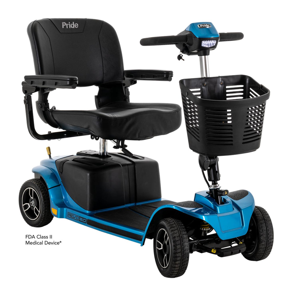 Pride Revo 4W Scooter – 17-Mile Range | Mobility Georgia