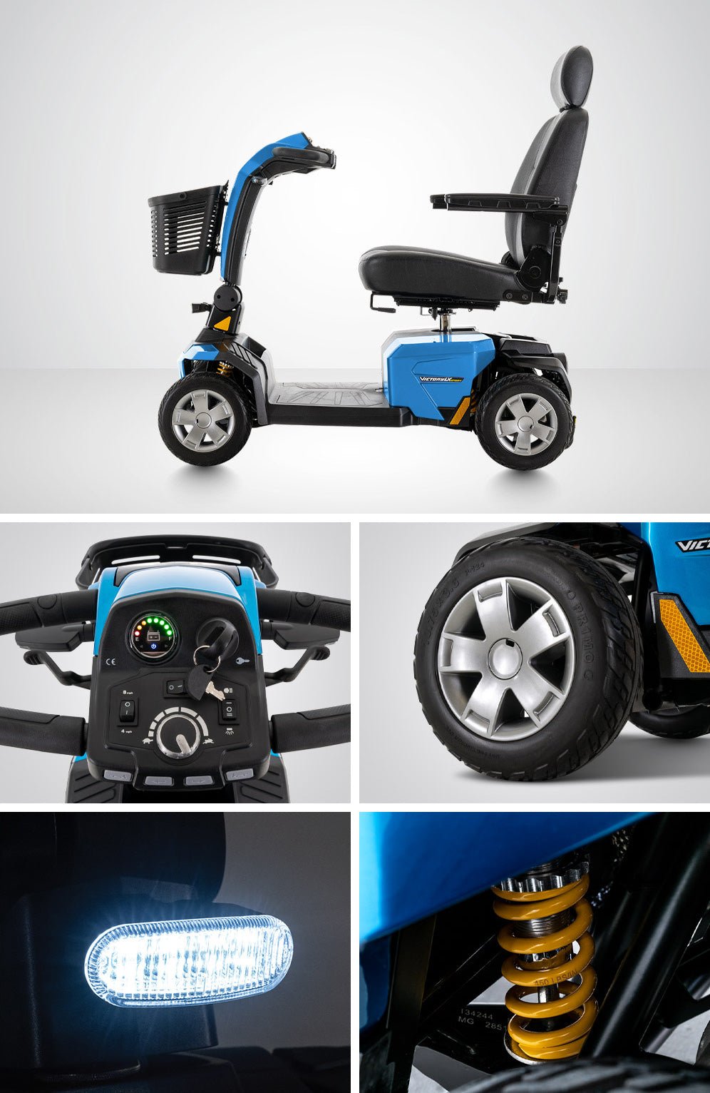 Pride Victory LX Sport 4W Scooter – 8 mph | Mobility Georgia